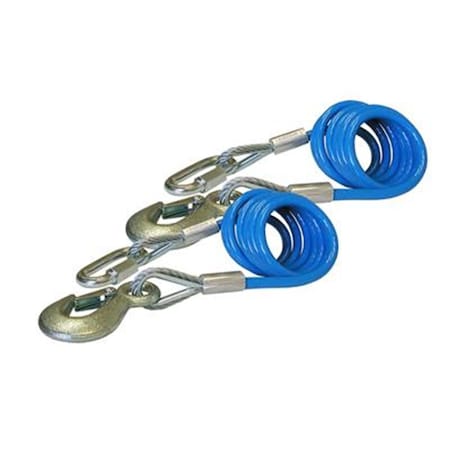 Geared2Golf 643 68 In. Trailer Safety Cable, 1 Pair GE1664556